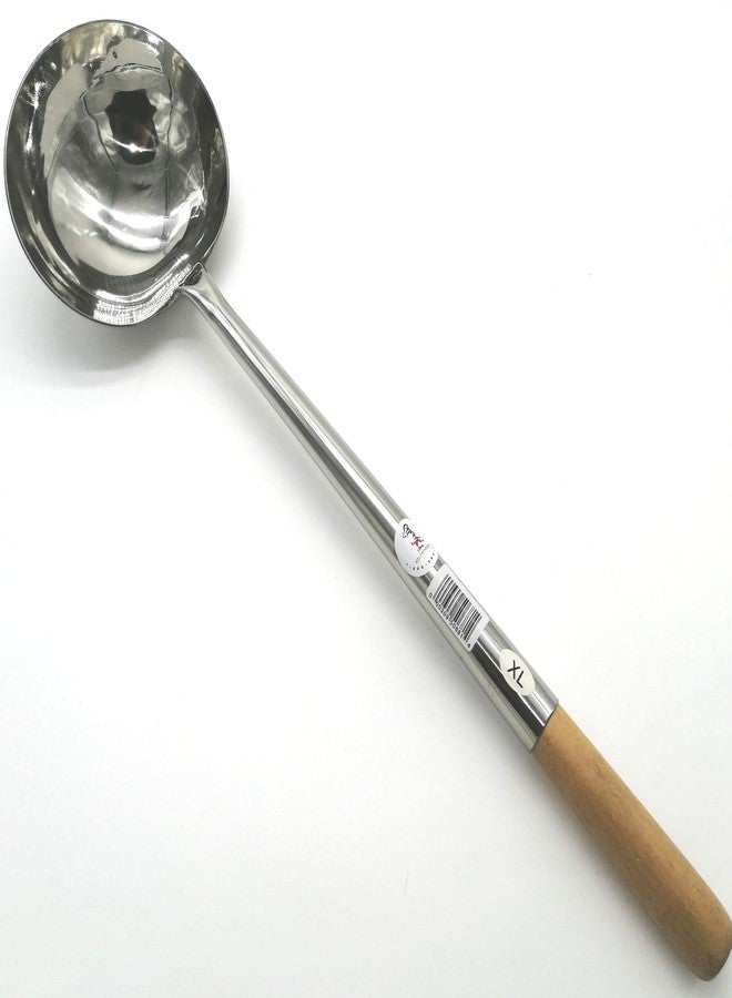 iPro Kitchenware 12 oz Chinese Cooking Ladle *(Width: 5-1/2" x Length: 19-3/4") Size: X-Large - Image 2